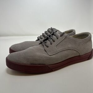 Cole Haan Air Jasper Wingtip Oxford Men's Size 8M Gray Suede Red Sole